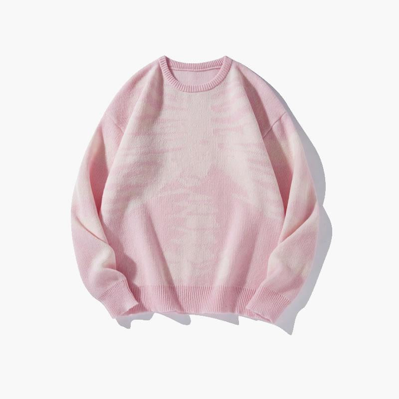 Emo Skeleton Sweater đ¤ Oversized Gothic Knitwearâ