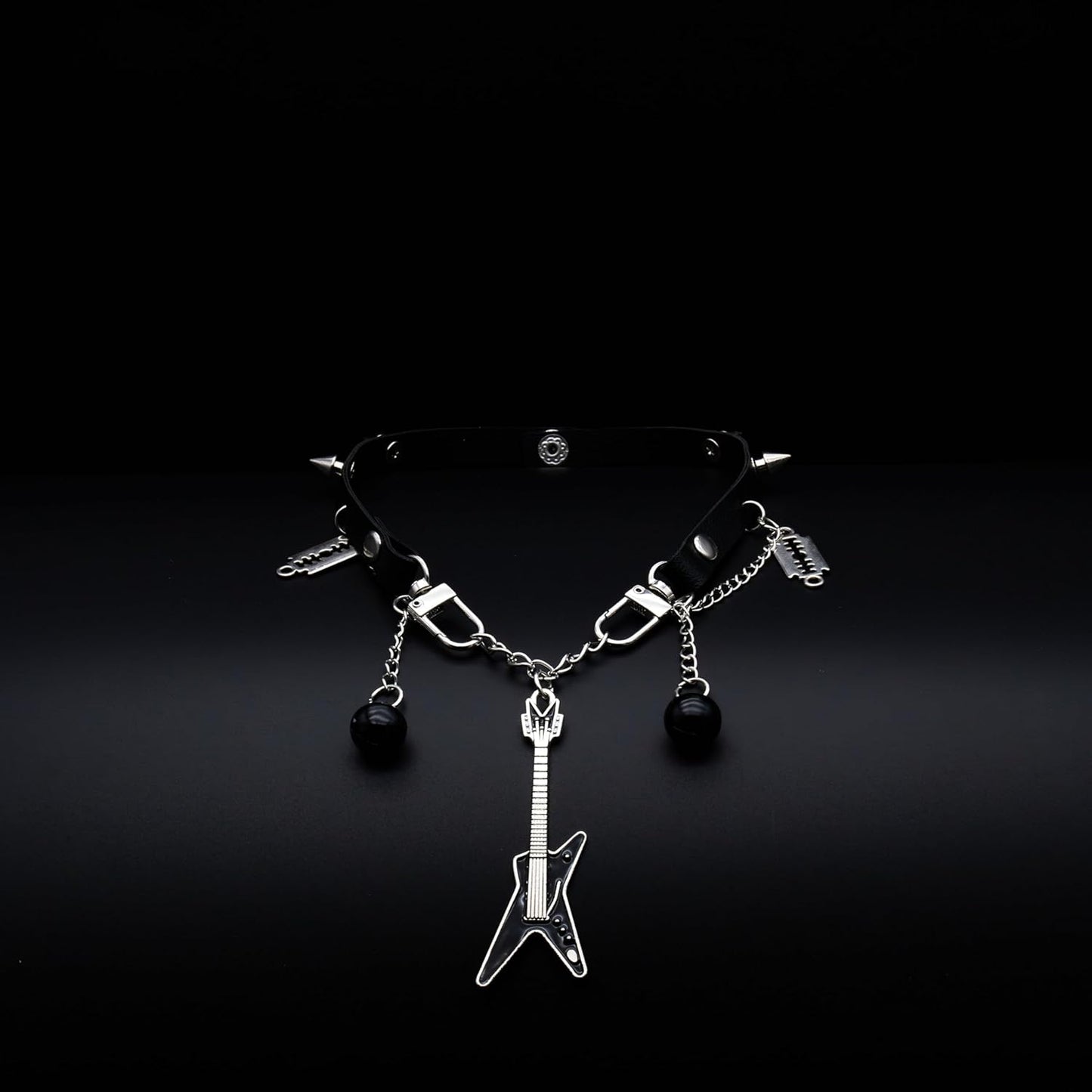 Gothic Emo Guitar Choker 🎸🖤