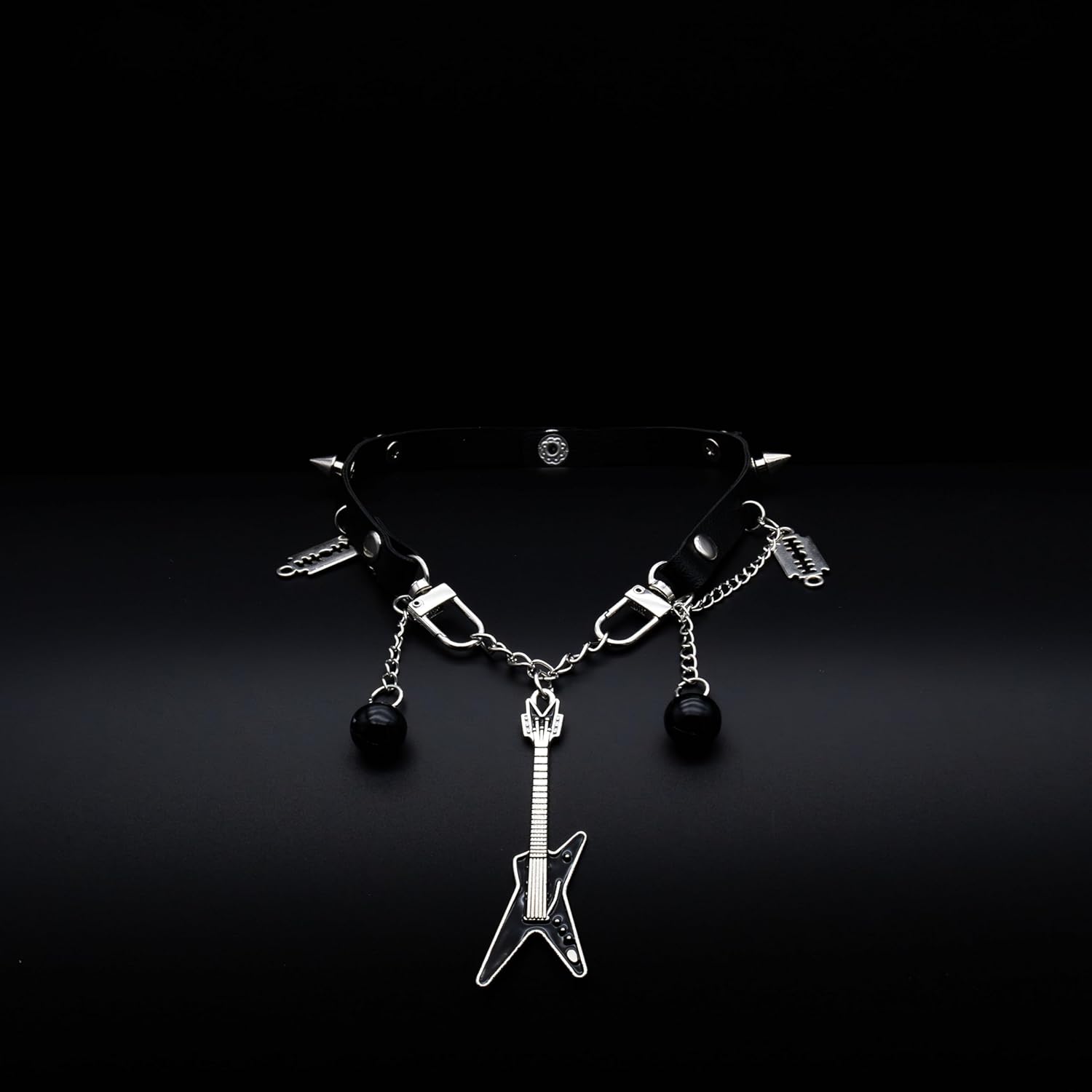 Gothic Emo Guitar Choker 🎸🖤
