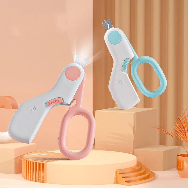 LED Pet Nail Clipper 🐾 Safe & Easy Trimming Tool for Dogs & Cats