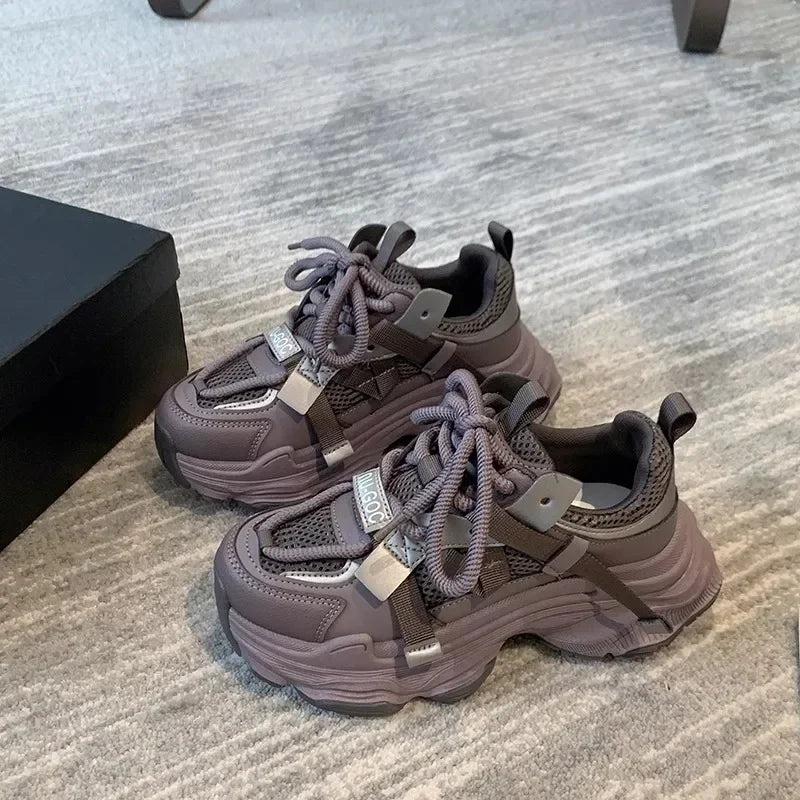 🖤 Black Soul Chunky Sneakers