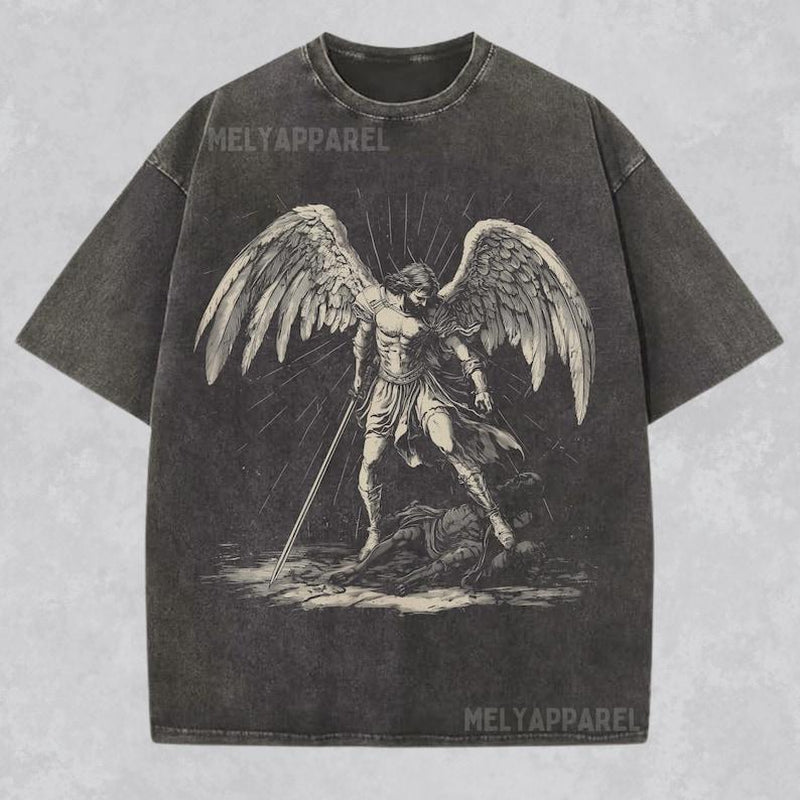 “Fallen Archangel ⚔️ Vintage Dark Tee”