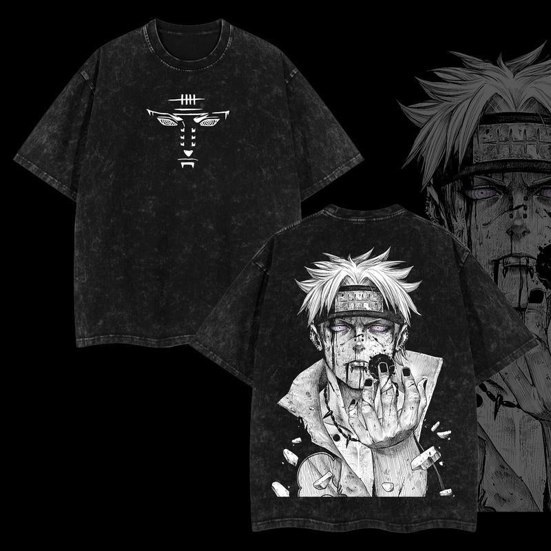 "Pain Nagato 💢 – Emo Streetwear Edition ⚡"