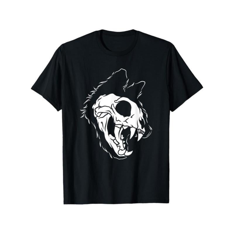 "Dark Feline 💀 – Emo Gothic Band Oversized Shirt ⚡"