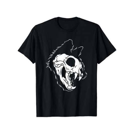 "Dark Feline 💀 – Emo Gothic Band Oversized Shirt ⚡"