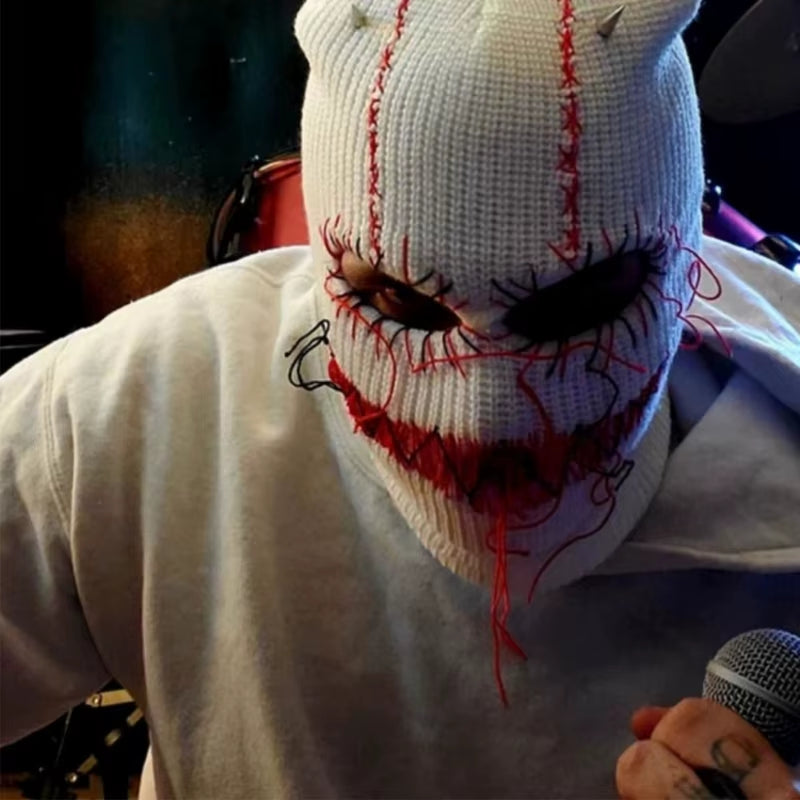 Scary Knit Ski Mask Beanie