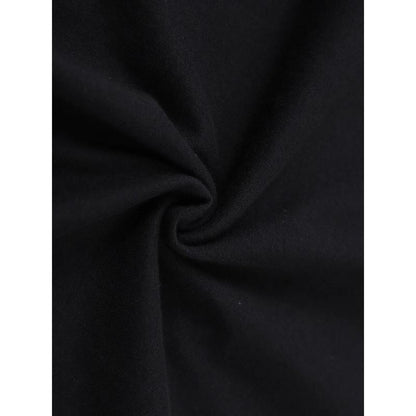 Dark Skull Street Tee 🖤 Y2K Gothic Drop Shoulder Style”