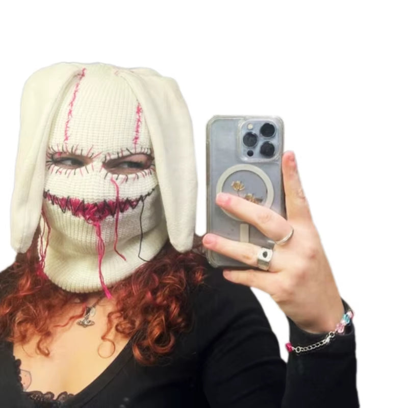 Scary Knit Ski Mask Beanie