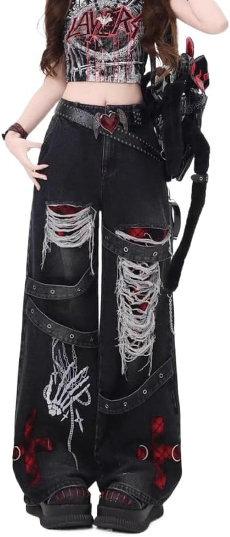 Grunge Destroyed Pants 🔥