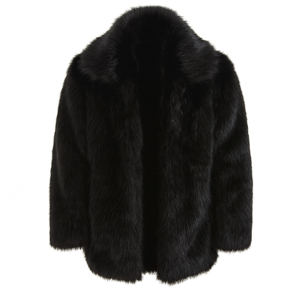 Men's Autumn/Winter Faux Fur Coat – Eco-Friendly, Thick & Comfortable | Loose Casual Advanced Design