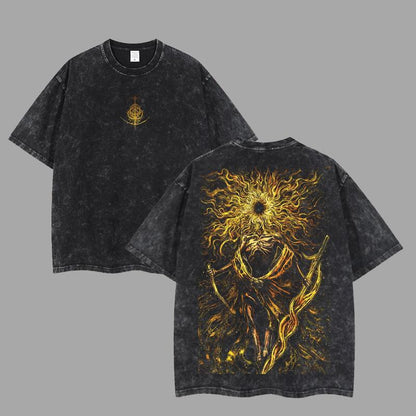Midra 🕷️ – Lord of Frenzied Flame Vintage Tee 🖤"