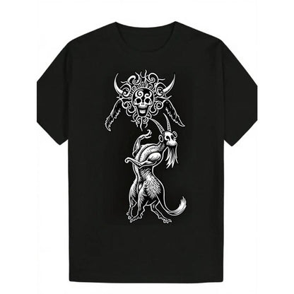 "Bat Lord 💀 – Grunge Streetwear Graphic Tee 🕸️"