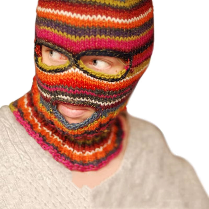 Scary Knit Ski Mask Beanie