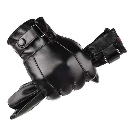 🔥 Men’s Real Leather Sheepskin Gloves – Stay Warm, Ride Bold, Look Sharp 🔥