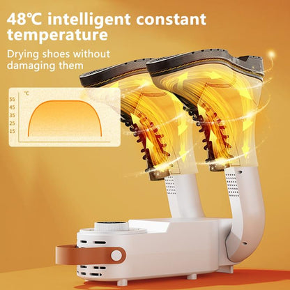 Foldable UV Shoe Dryer, Quick Hot Drying, Smart Temperature Control, Automatic Timer, Portable Home Odor Eliminator, Shoe Dryer Machine