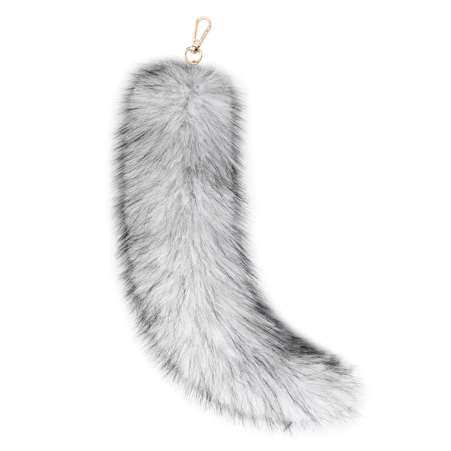 Dark Tail Charm™ – Faux Fur Cat & Fox Tails for Cosplay, Bags & Streetwear Aesthetic