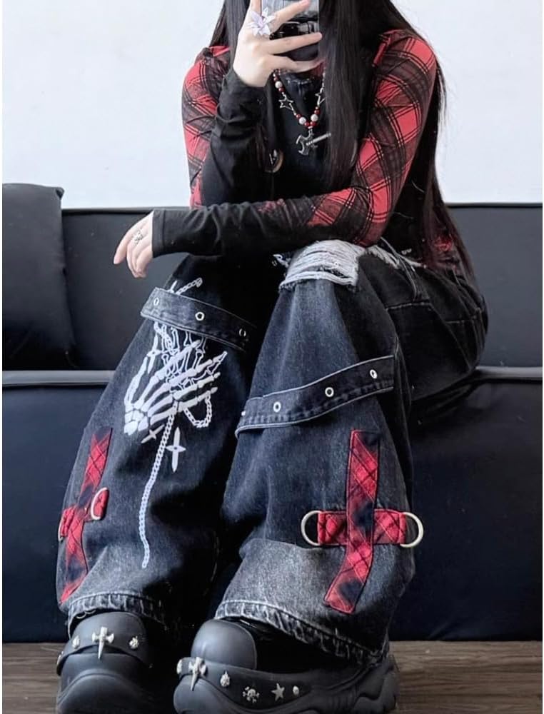 Grunge Destroyed Pants 🔥