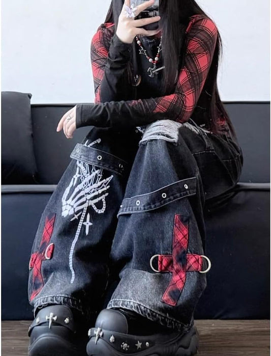 Grunge Destroyed Pants 🔥