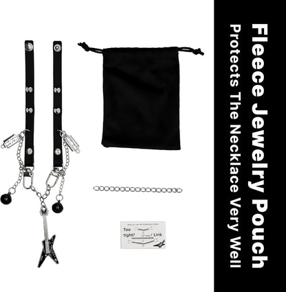 Gothic Emo Guitar Choker 🎸🖤