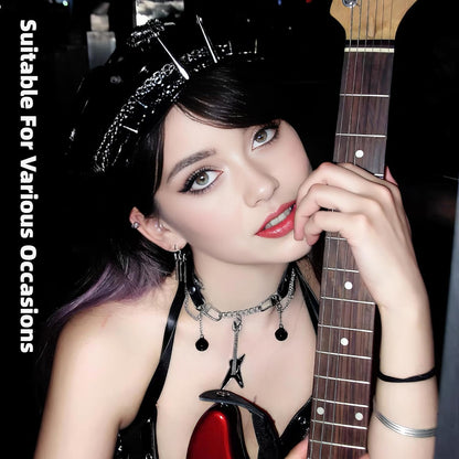Gothic Emo Guitar Choker 🎸🖤