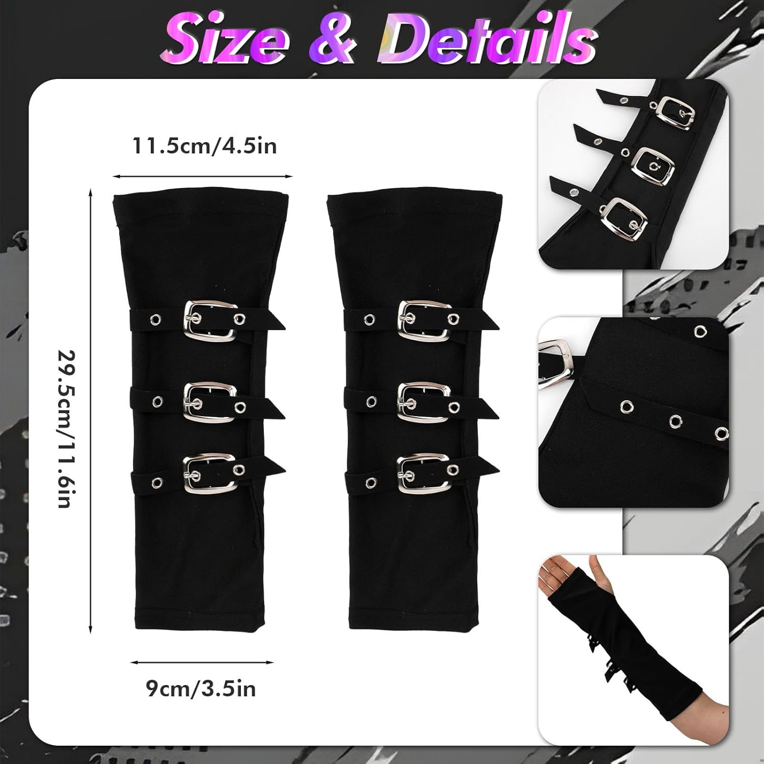 Y2K Grunge 4-Piece Set 😼🖤