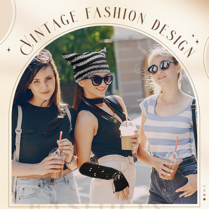 Emo Y2K 4-Piece Set 🖤⭐