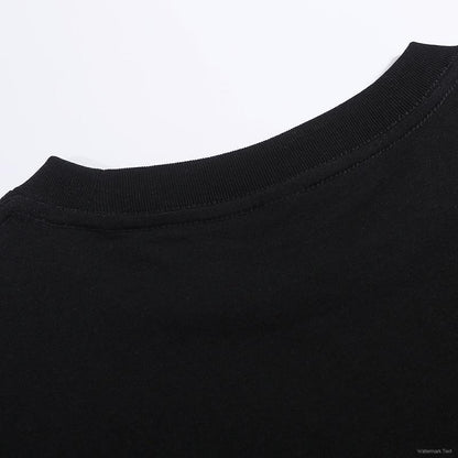 "Shadow Feline 🔥 – Black Cat Skull Graphic Tee"