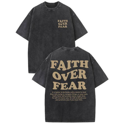 “Dark Faith T-Shirt 🖤 Old Black Vintage Style”