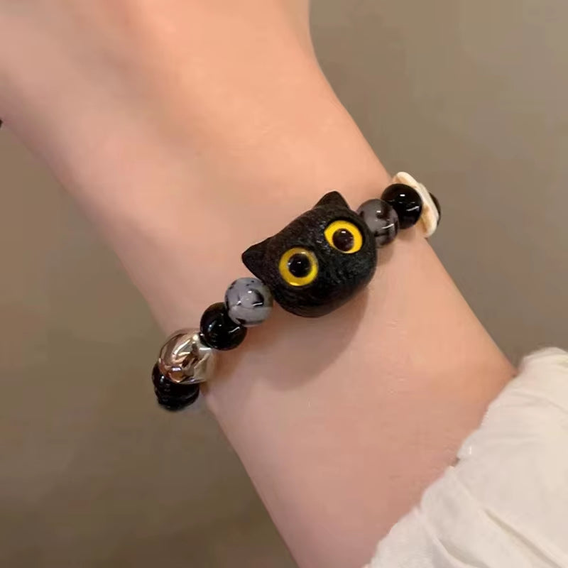 Glow-in-the-Dark Kitten Bracelet ✨🐱
