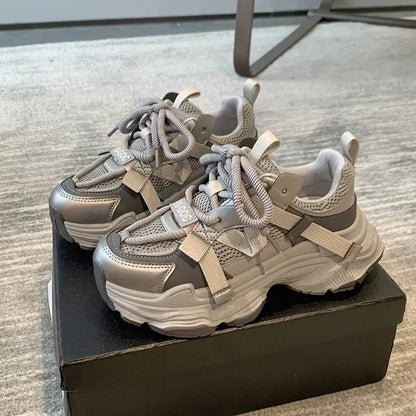 🖤 Black Soul Chunky Sneakers