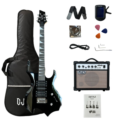 🎸 “Dark Symphony Electric Guitar Set ⚡ Awaken Your Inner Chaos”