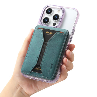 Elevate Your Style with the Magnetic Leather Wallet Phone Holder | Compatible with MagSafe for iPhone 11–17 Pro/Pro Max/Plus