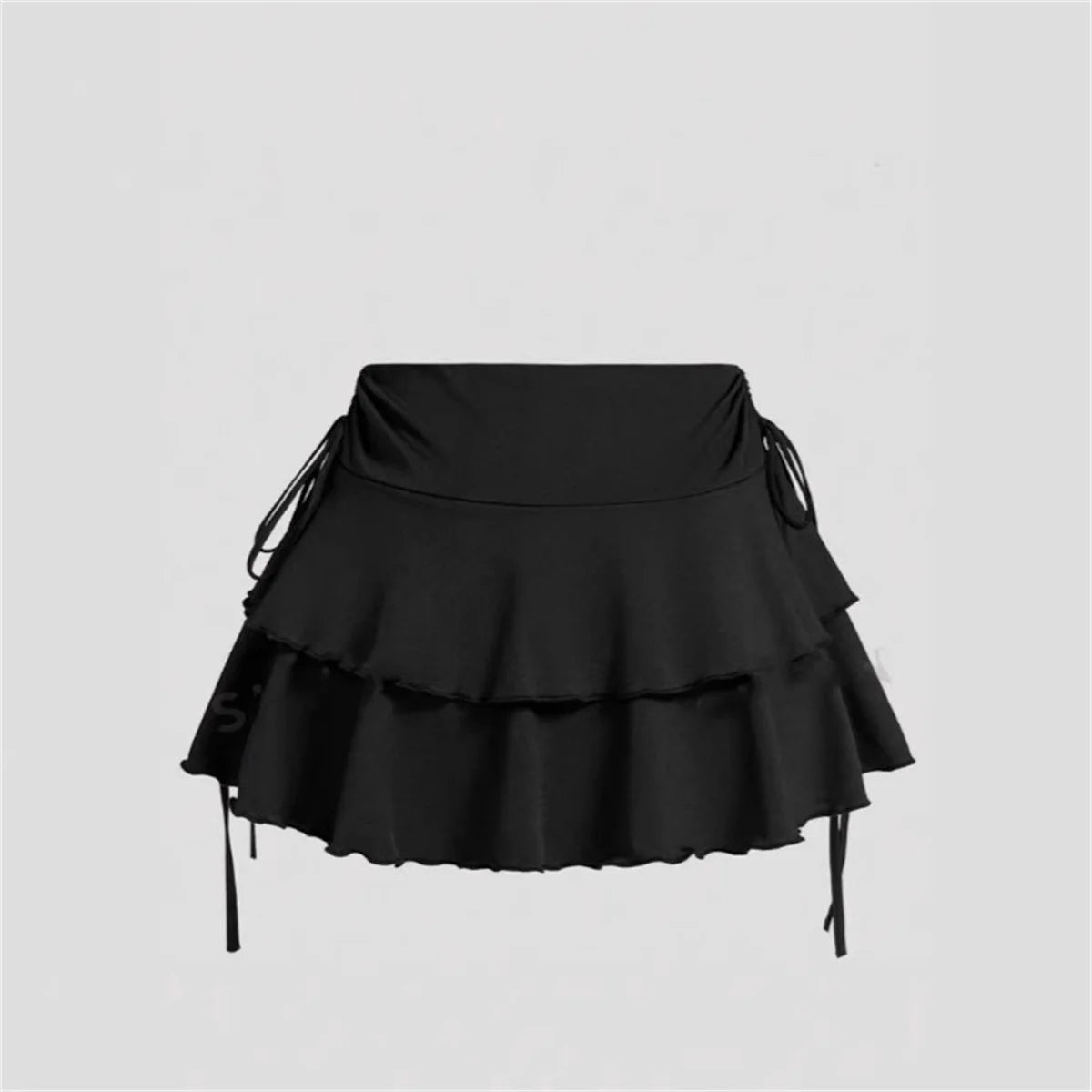2025 New Solid Color Skirt Women Summer Fashion Outdoor Versatile High Waist Slim Fit Elastic Waist Short Skirt Goods in Stock