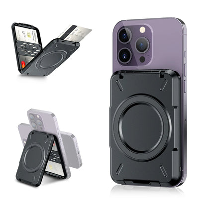 Magnetic Wallet & Card Holder with RFID Protection for iPhone 16/15/14 Pro Max - Sleek, Stylish, and Secure!