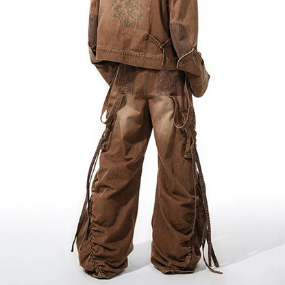 Elevate Your Casual Style with Our Men's High Street Denim Set