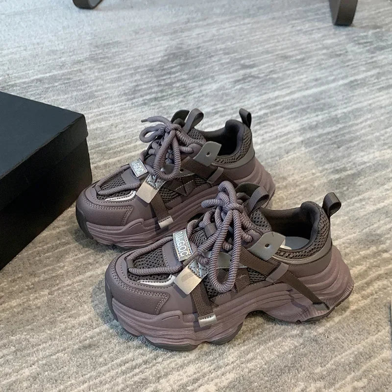 🖤 Black Soul Chunky Sneakers