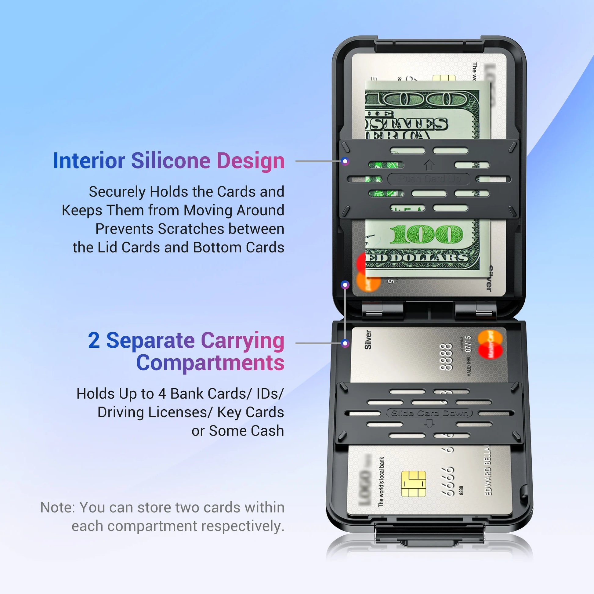 Magnetic Wallet & Card Holder with RFID Protection for iPhone 16/15/14 Pro Max - Sleek, Stylish, and Secure!