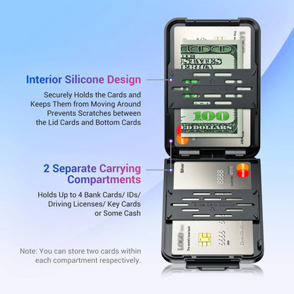 Magnetic Wallet & Card Holder with RFID Protection for iPhone 16/15/14 Pro Max - Sleek, Stylish, and Secure!