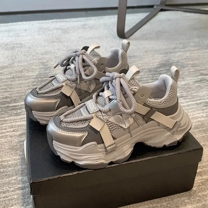 🖤 Black Soul Chunky Sneakers