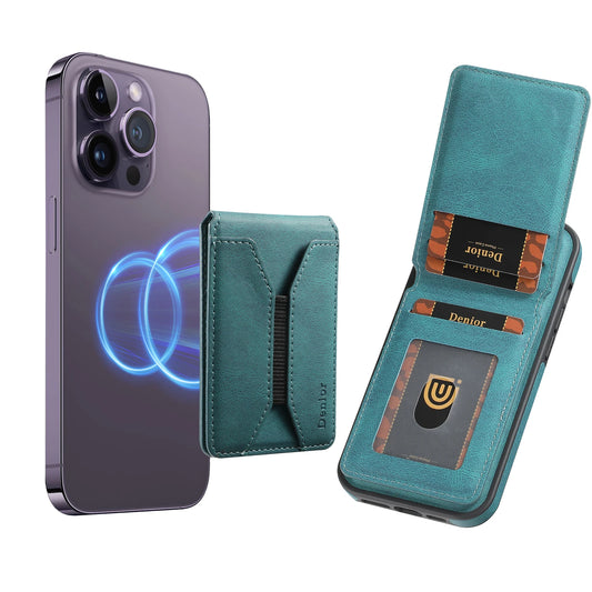 Elevate Your Style with the Magnetic Leather Wallet Phone Holder | Compatible with MagSafe for iPhone 11–17 Pro/Pro Max/Plus