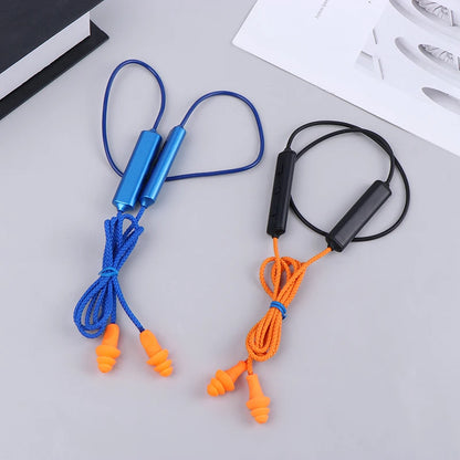 Wired Bluetooth Work Earplug Headset – Noise Suppression & Hearing Protection
