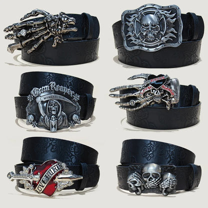 Skull Reaper Belt 💀🖤