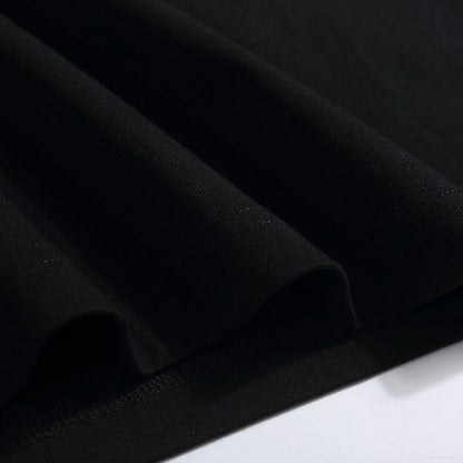 "Shadow Feline 🔥 – Black Cat Skull Graphic Tee"