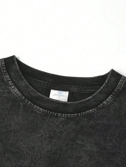 "Ryomen Sukuna 🕷️ – King of Curses Vintage Oversized Tee 🖤"