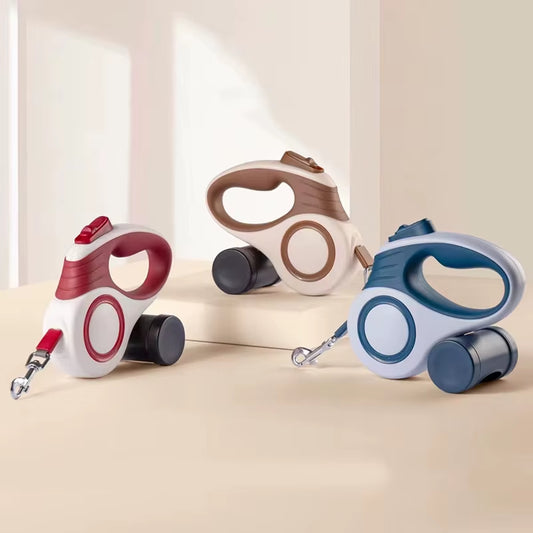 Automatic Retractable Dog Leash Extendable Rope for Outdoor Travel Walking Hiking Small Dogs Traction Rope Cat Lead