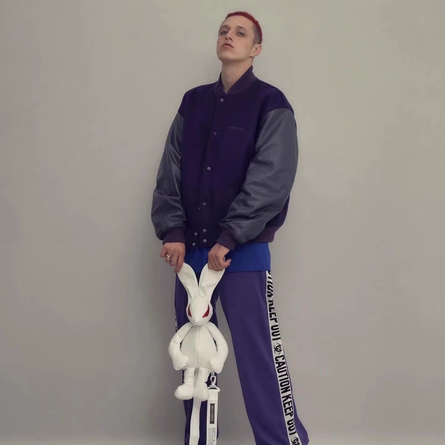 Beauty Beast Backpack PU Black White Bags for Women Unisex Zipper Water Repellent