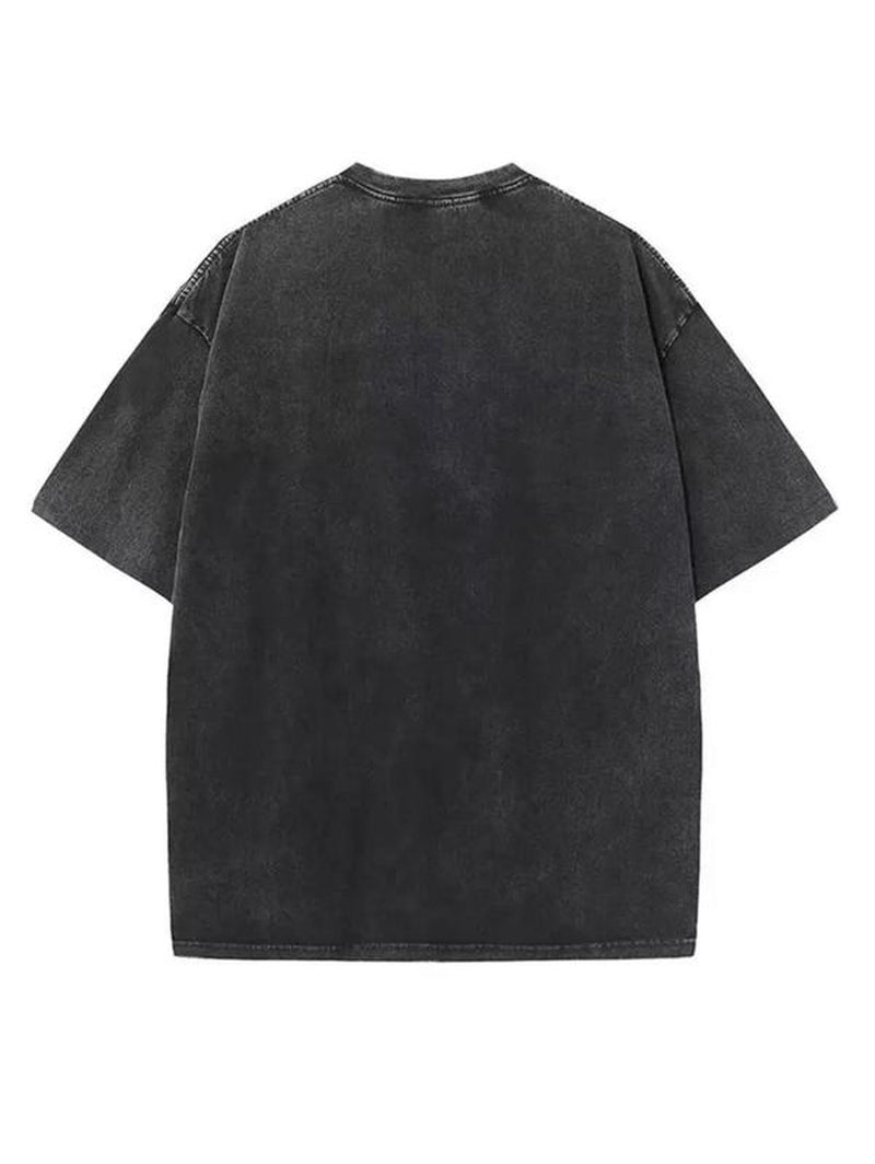 "Mahoraga x Sukuna 🕷️ – Cursed Souls Vintage Tee 🖤"